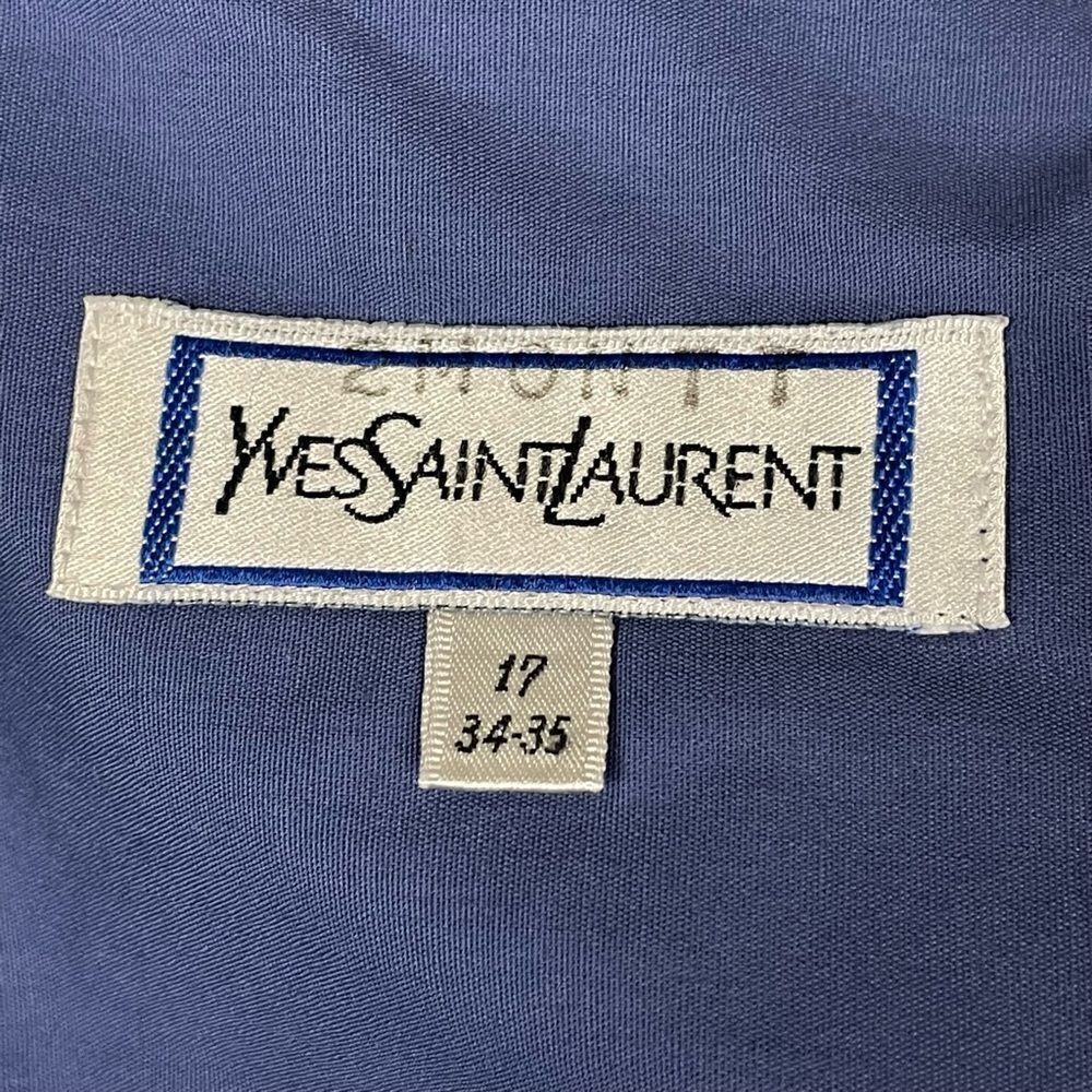 Vintage YSL Dress Shirt - Men’s 17 34-35‎ - Picture 7 of 9